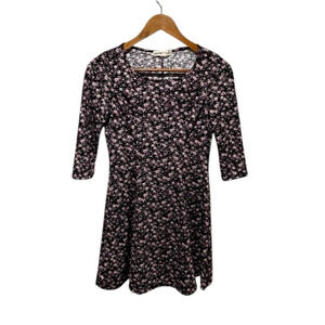 Sorad Women's‎ Floral Dress Small 3/4 Sleeves Fit & Flare